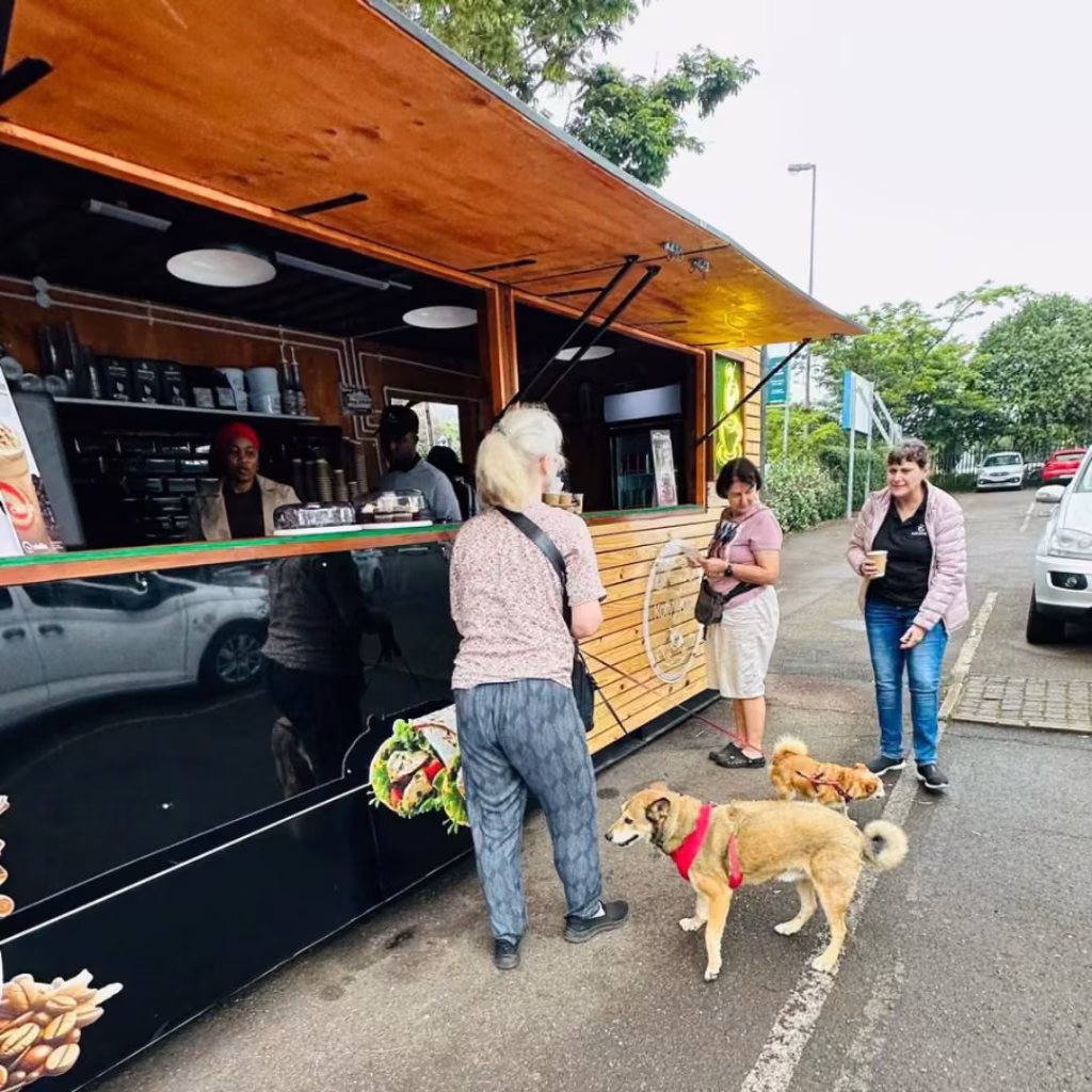 KoffyWrapz container coffee shop
